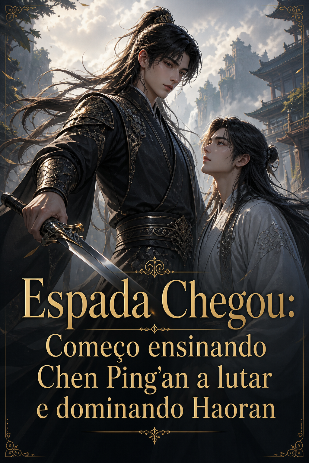 Espada Chegou: Começo ensinando Chen Ping'an a lutar e dominando Haoran